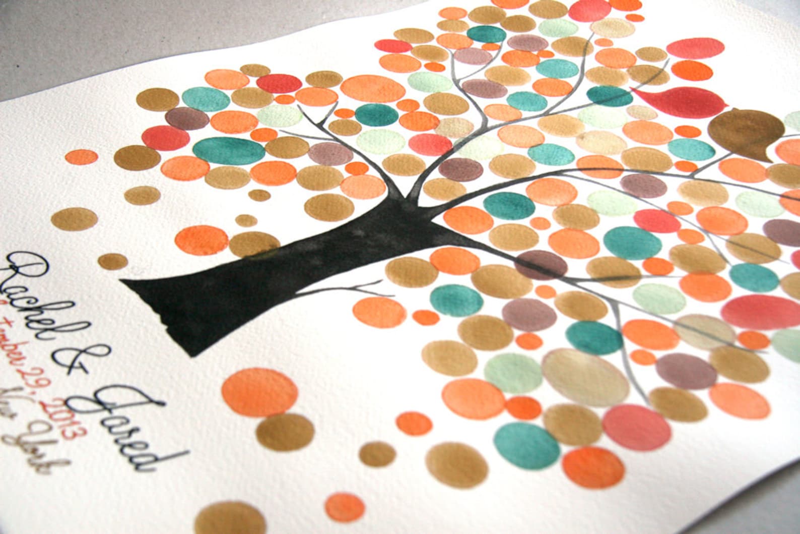 Modern Bridal Shower Gift Keepsake FRAGRANT ASH TREE Etsy