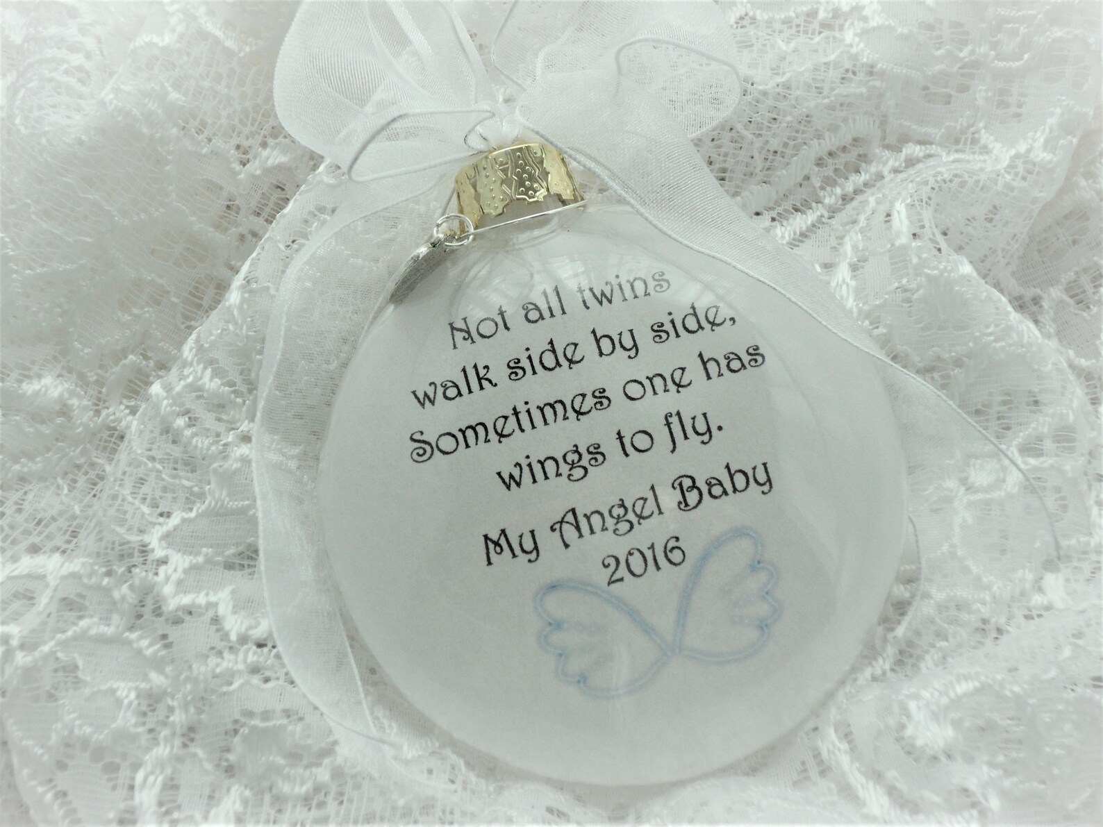 Miscarriage Christmas Ornament 