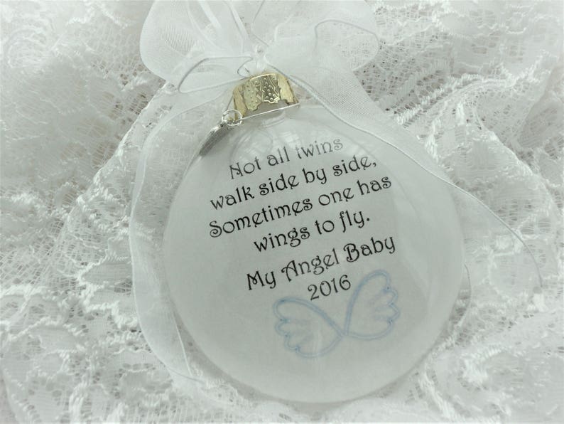 twin baby ornaments