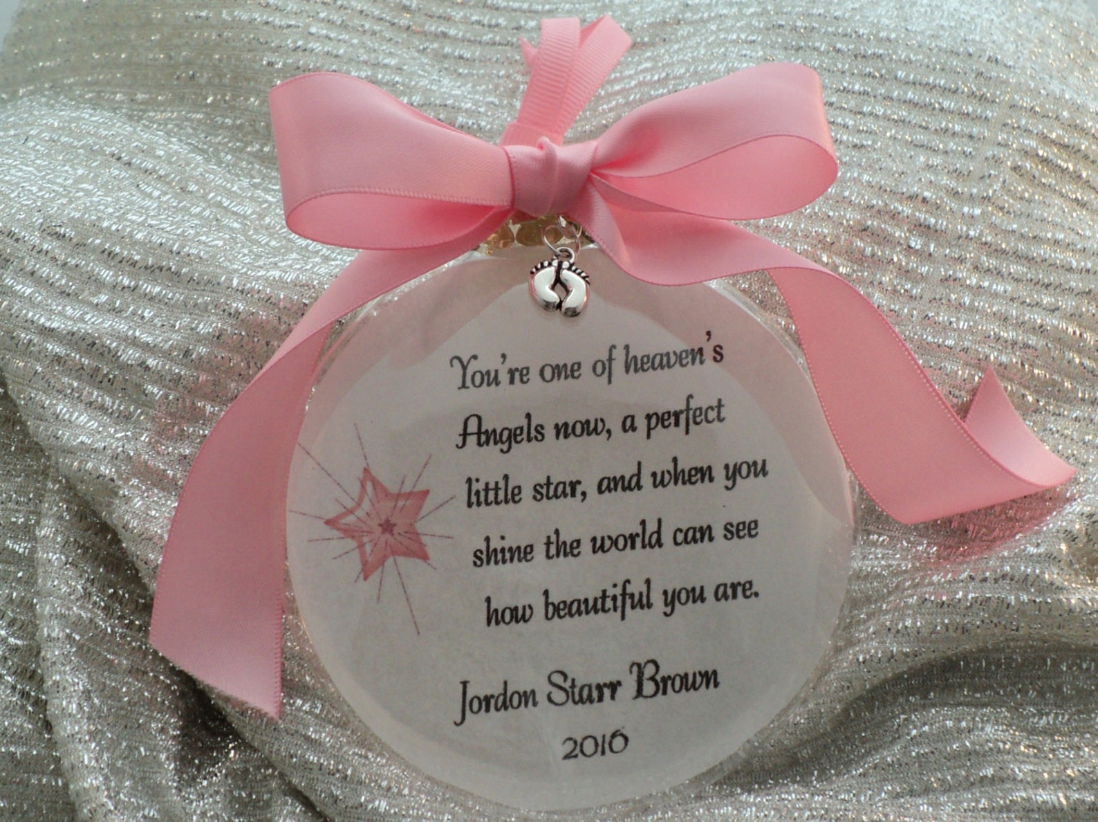 Miscarriage Memorial Ornament Baby Loss in Memory Etsy