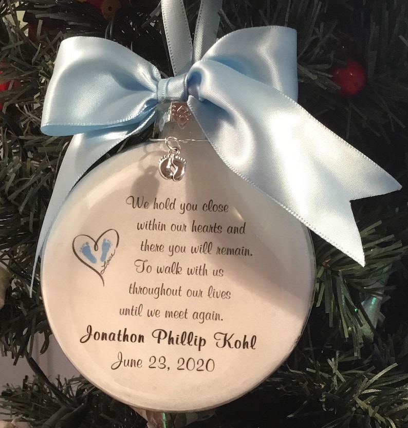 Loss of Child/Infant, Miscarriage Gift, Memorial Baby Gift, Baby Keepsake Gift, We Hold You Close, Pregnancy Loss, Baby feet charm, image 2