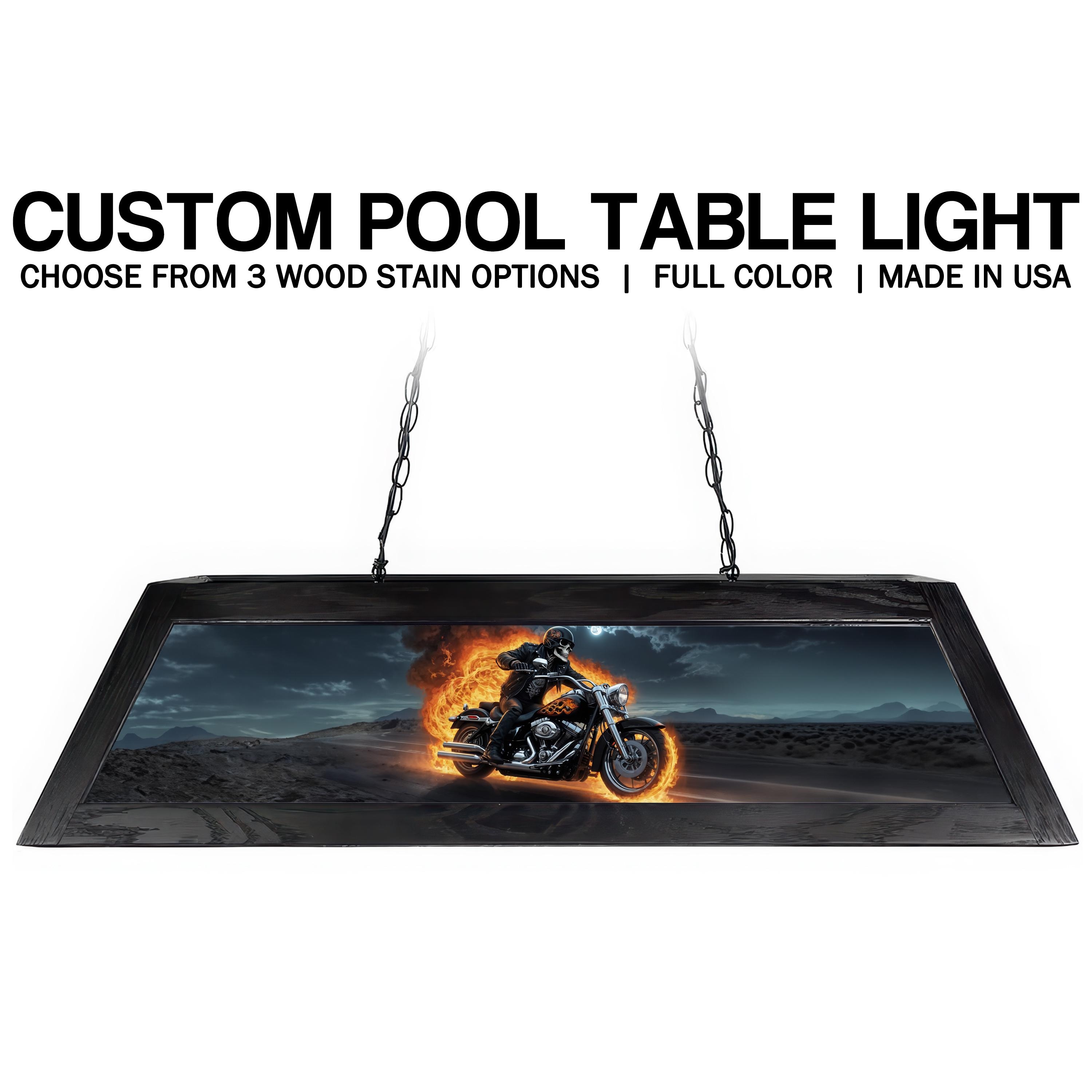 Harley Davidson Pool Table Light - Etsy