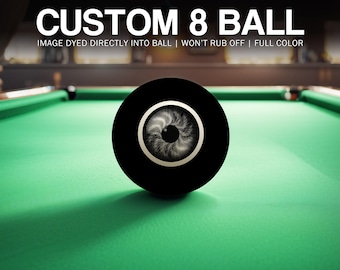 Black Eye Billiard 8 Ball - Unique Birthday or Christmas Gift!
