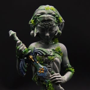 Zelda - The legends of Zelda - Figura pintada a mano