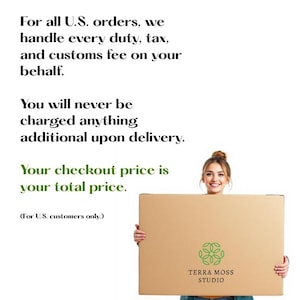 Horizontal Bonsai Moss Wall Art, Dark Framed Preserved Moss, Rustic Decor, Mother's Day Gifts, Eco-Friendly Wall Decor, Living Moss Wall Art image 2