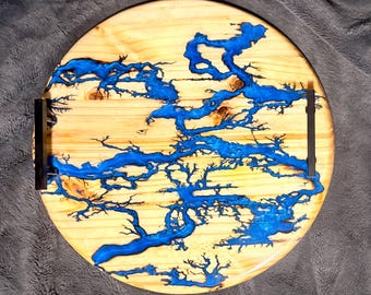 Charcuterie Board – Handmade Serving Tray with Handles