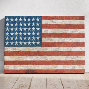 Jasper johns flag - Etsy 日本