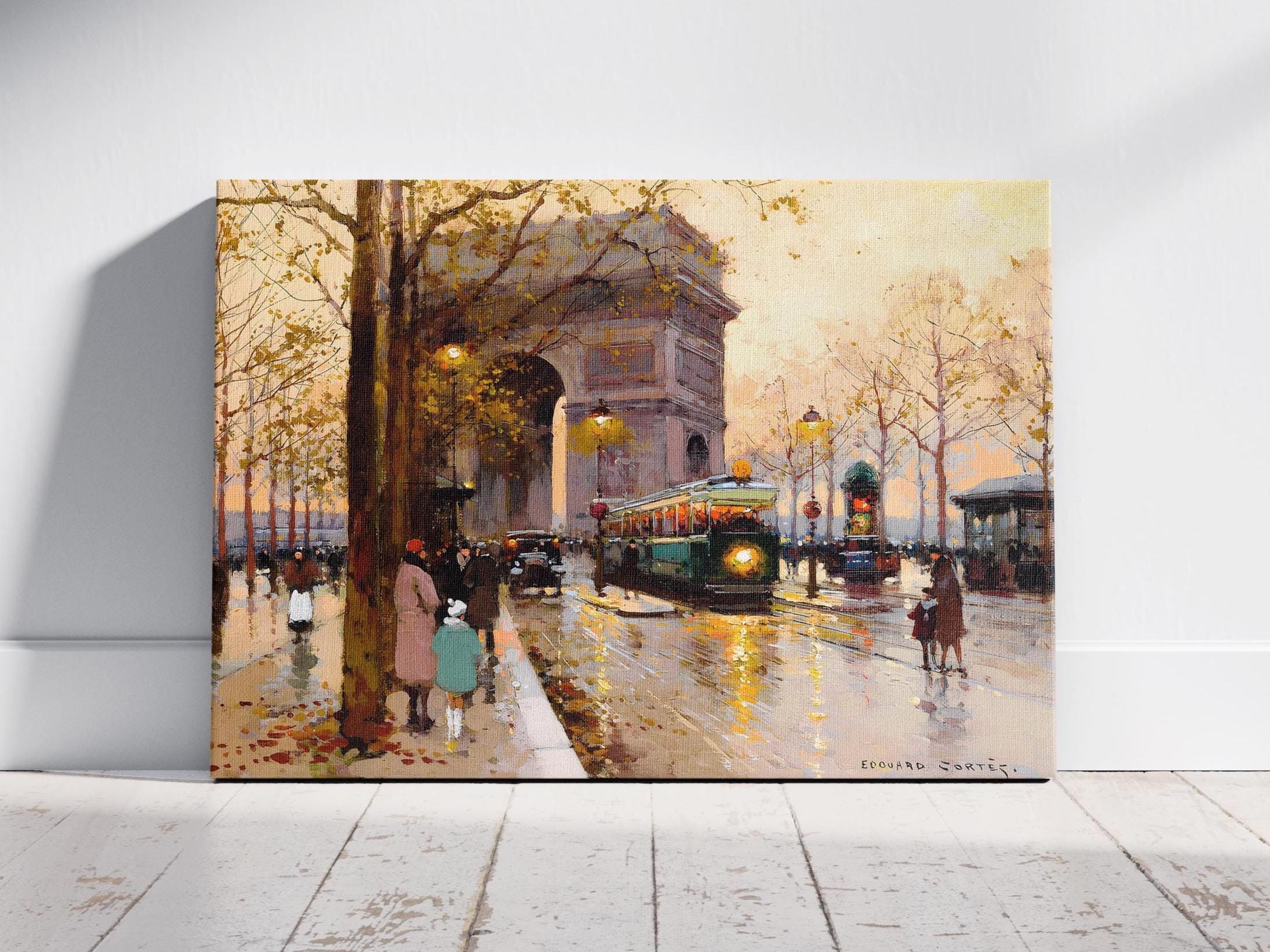 Edouard-Leon Cortes、希少画集より、新品額装付 Edouard Cortes - Etsy
