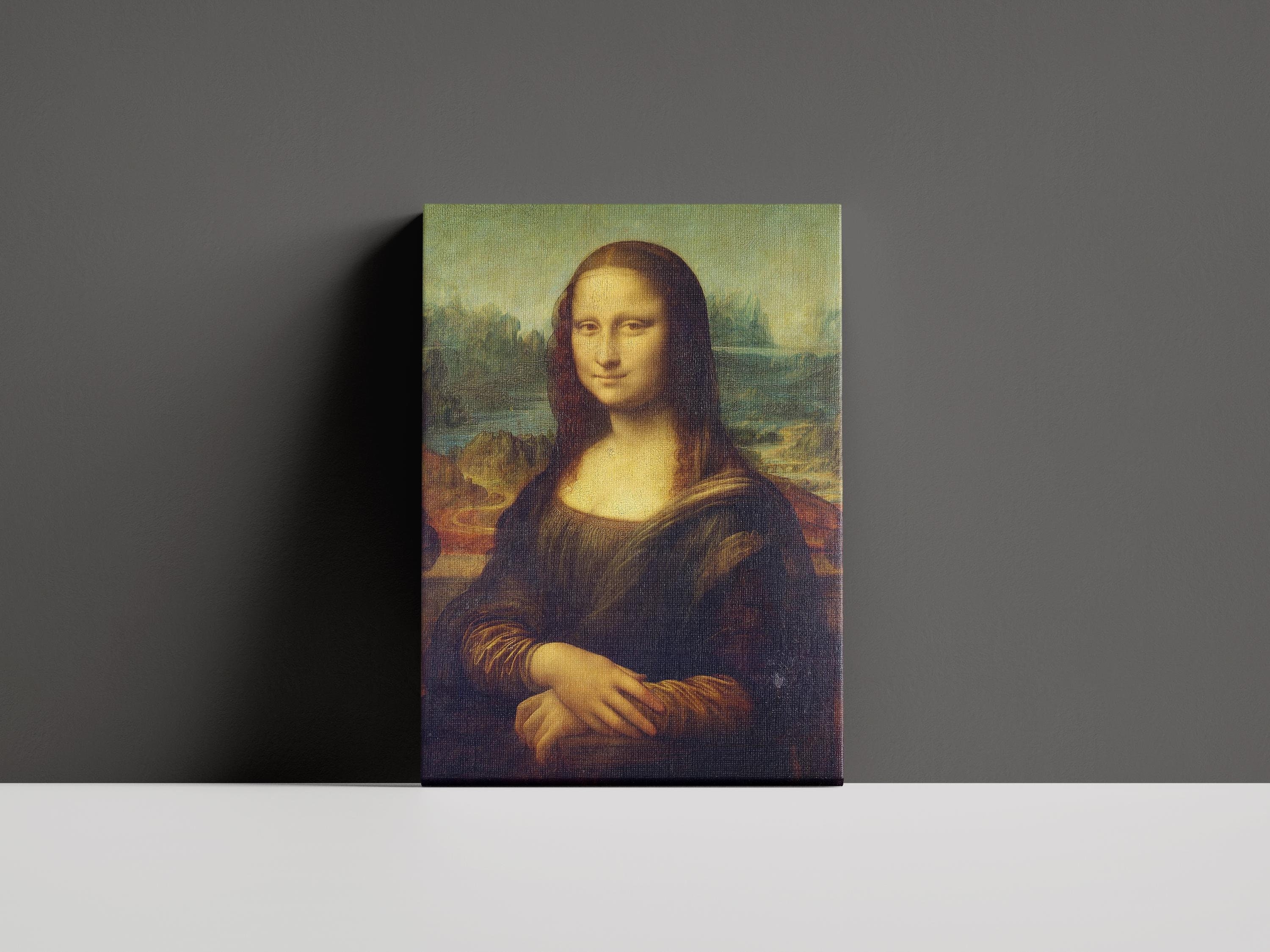 レオナルド・ダ・ヴィンチ作「モナ・リザ」ウォールアート、世界で最も