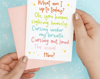 Cursing Card