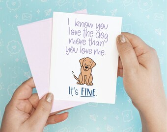 Love the Dog Card