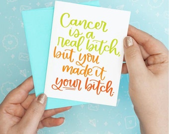 Your Bitch Cancer Card