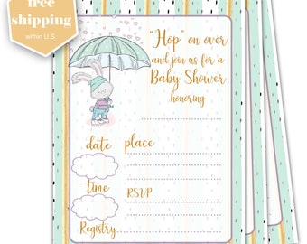 Baby Shower Fill In Invitations Etsy