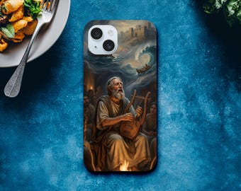 The Odyssey iPhone Case, Dual-Layer Protective Cover, Minimalist Design, Shockproof Phone Case