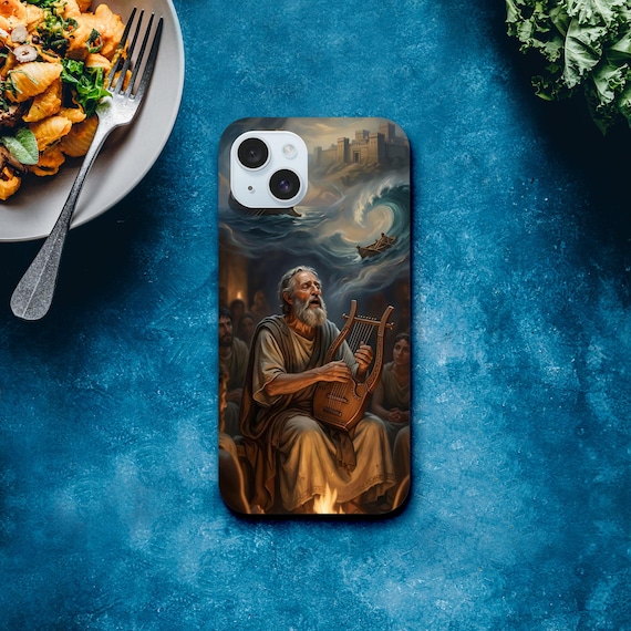 The Odyssey iPhone Case, Dual-Layer Protective Cover, Minimalist Design, Shockproof Phone Case