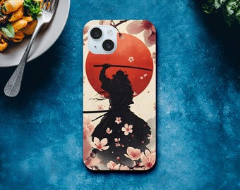 Samurai Spirit Tough Phone Case - Durable Double-Layer Design for iPhone