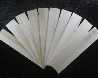 Upcycled Poplar Craft Wood Strips - DIY Woodworking, USA Made, 10 Pcs