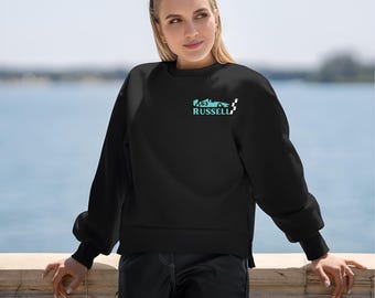 Sudadera George Russell F1, Sudadera con capucha Mercedes AMG Petronas Fórmula Uno, Regalo para aficionados a las carreras, Sudadera de cuello redondo de deportes de motor, Ropa F1