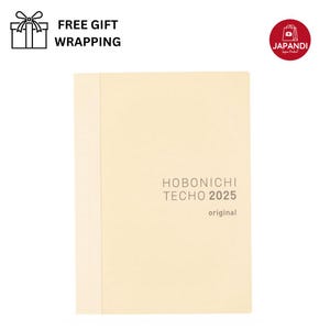 Hobonichi Spring 2025 | Cousin | English Version | Japanese Version | Hobonichi Techo 2025 | A6 Size | A5 Size | EXPRESS SHIPPING