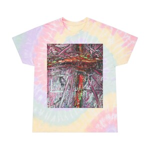 Spiral Tie-Dye Tee: Vibrant Art Shirt for Festival Vibes, Casual Outings, Gifts, Summer Style, Unique Graphic Tee