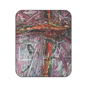 Artistic Picnic Blanket - Versatile, Cozy Outdoor Blanket for Picnics, Tailgating, Beach Days, Gifts, Home Decor, Festivals