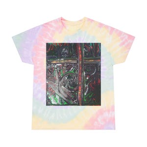 Spiral Tie-Dye Tee | Artistic T-Shirt for Festivals, Summer Vibes, Casual Wear, Gift for Art Lovers, Unique Graphic Top