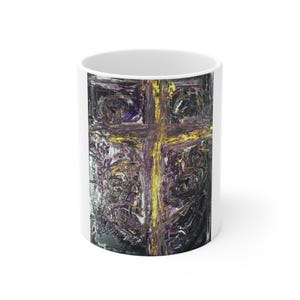 Artistic 11oz Mug - Unique Gift for Art Lovers, Home Decor, Coffee Lover, Creative Kitchenware, Perfect for Art Enthusiasts