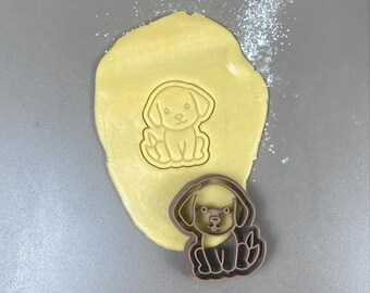 Dog Cookie Cutter - Dog Cookie Cutter, Puppy Biscuit Cutter, Made in France