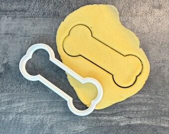 Bone Cookie Cutter - Dog Bone Cookie Cutter, Dog Bone Biscuit Cutter, Made in France