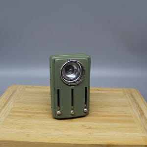 Vintage flashlight - 3 colors flashlight - Old railroad signal lamp -  Flashlight railroad signal lamp.Made in Bulgaria.