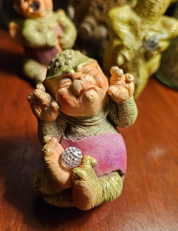 Vintage Dragon Keep Figurines by Marty Sculpture - Etsy
