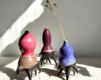 Venus Flea / Ceramic artistic vase - Decorative artistic ceramic vase - Handmade - Craft - Ceramic design - Home decor
