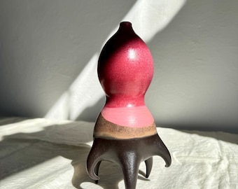 Venus Flea / Ceramic artistic vase - Decorative artistic ceramic vase - Handmade - Craft - Ceramic design - Home decor