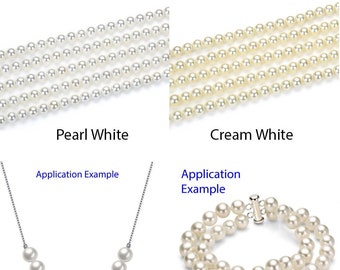 38pcs AAA Quality Natural Shell Pearl Round Beads Freshwater Cultured Mother of Pearl 10mm Spacers for DIY Craft Permanent Jewelry Making