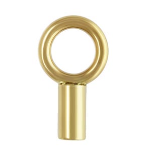 10pcs Adabele Real 1/20 14K Gold Filled Crimp End Cap Barrel Closed Ring for 1mm 1.4mm Beading Cord Wire Thread Jewelry Making JK4-D1