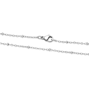 Pick 2pcs/5pcs 304 Grade Surgical Stainless Steel Satellite Bead Station Cable Chain Necklace Thin Dainty Women Jewelry Chain 18 20 22 Inch