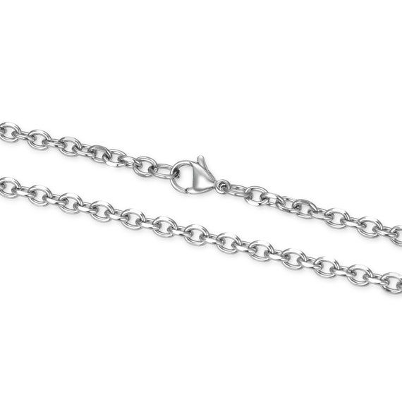 Surgical grade stainless steel best sale necklace