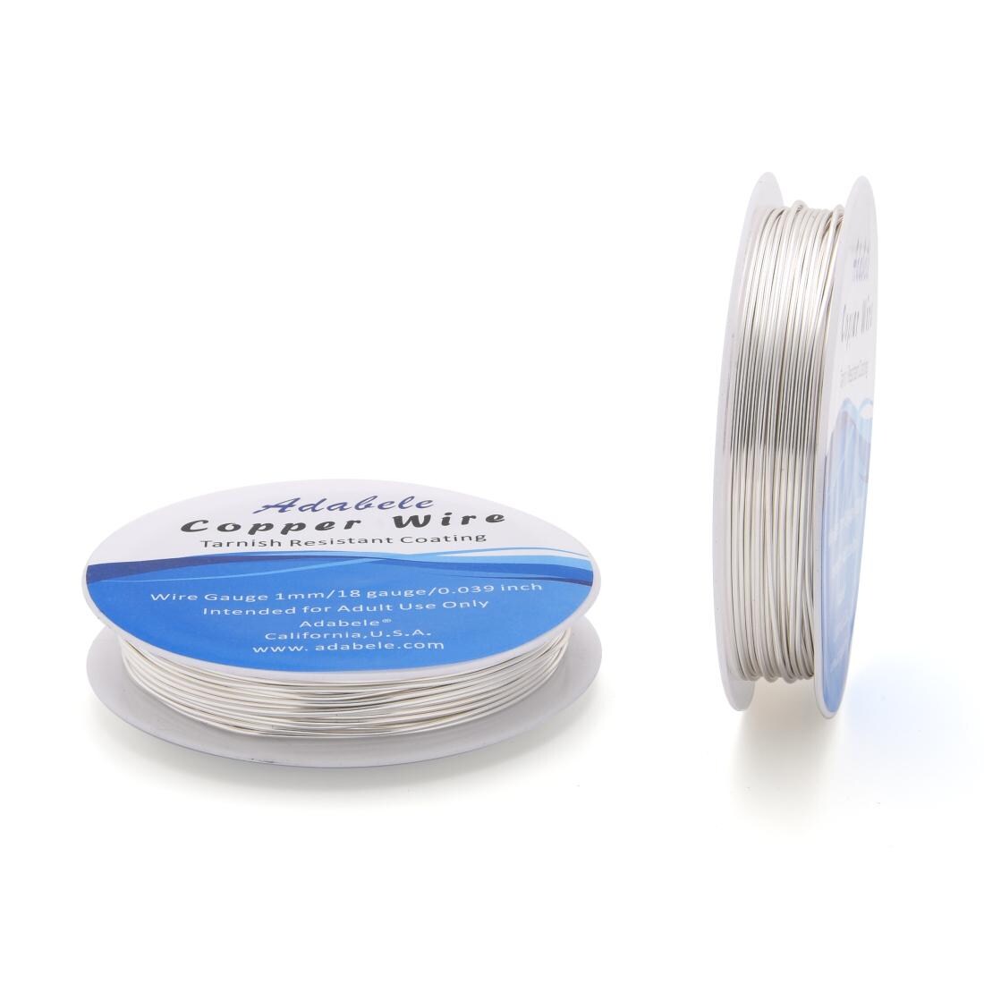 20yards Round Copper Metal Texture Beading Handwoven Wire For Jewelry Making Black Long Lasting Plated 22 Gauge 0 6mm About 59 05 Feet 18m Roll G 601099515210766
