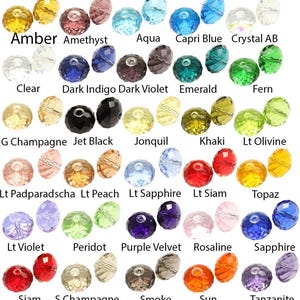 Pick 24pc/50pcs Top Quality Adabele Austrian 8x6mm Faceted Rondelle Crystal Bead Compatible with Swarovski 5040 for DIY Craft Jewelry Making