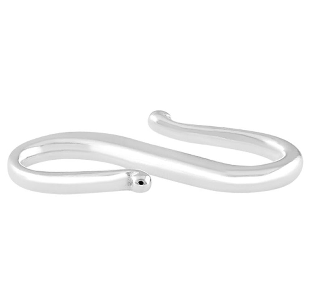 Pick 5pc/10pcs Real 925 Sterling Silver S Hook Jewelry Clasp Pick 5pc/10pcs Real 925 Sterling Silver S Hook Jewelry Clasp