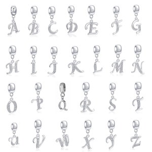 Letter Charms  Initial & Alphabet Charms