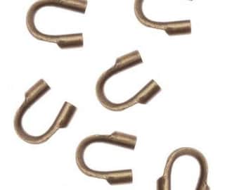 Wire Guardians in multiple finishes Brass 4mm Antique Copper Antique Bronze Brass Silver