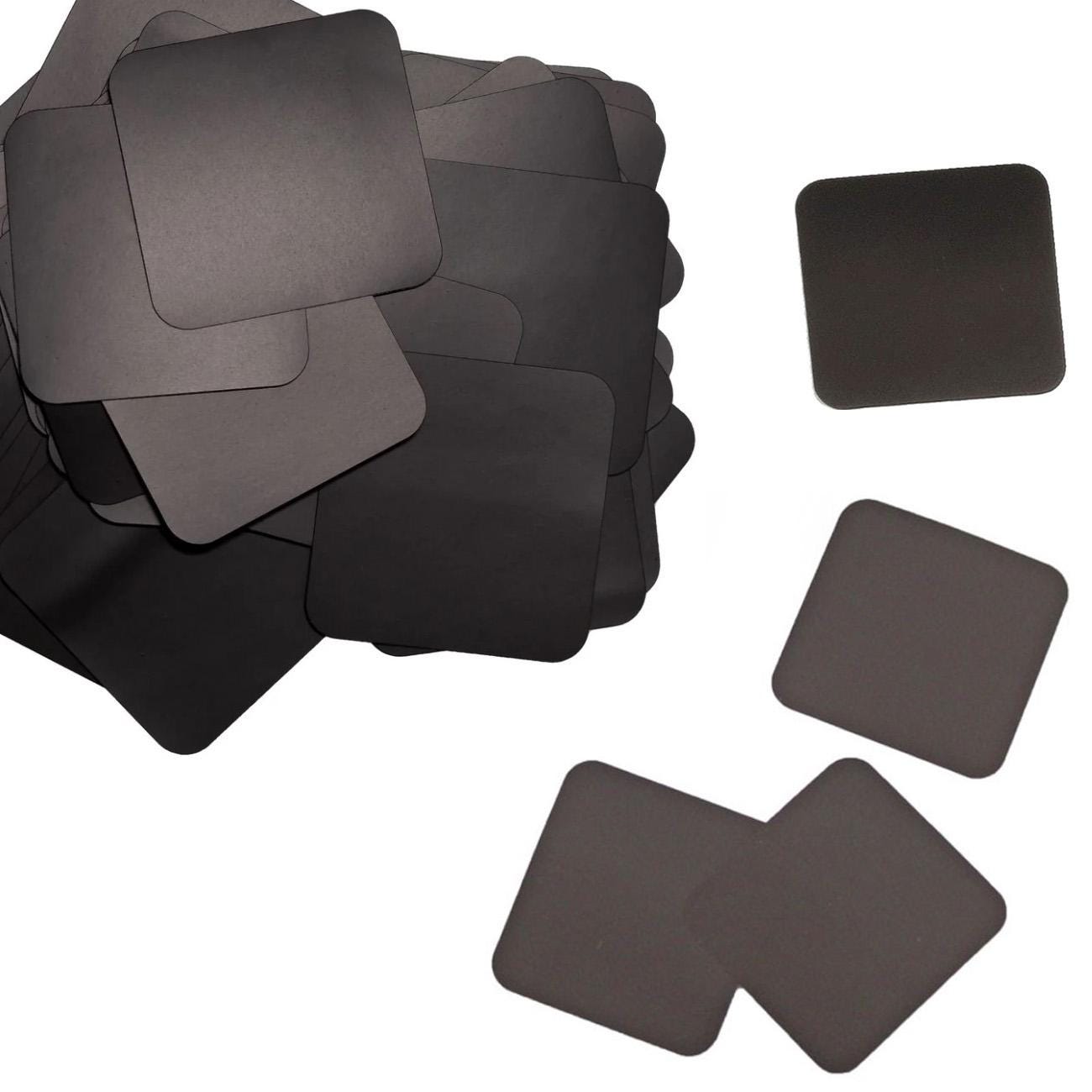 50pcs Anti Tarnish Poly Tabs Strips 1 Inch Black for Jewelry Storage ...