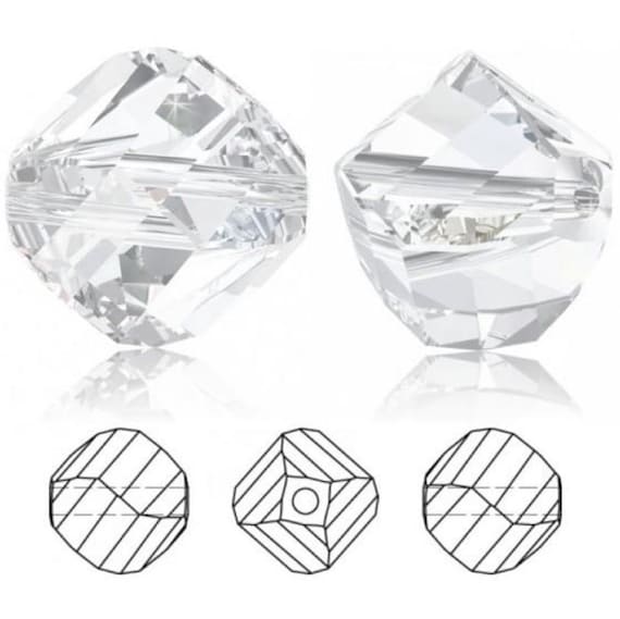 U Pick 100pcs Authentic Preciosa 6mm Bicone Crystal Bead perfect  Alternative to Swarovski Crystals 5301/5328 for Jewelry Charm Craft Making  