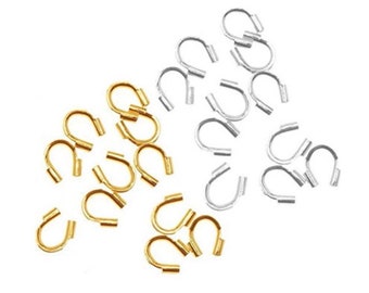 52 Wire Guardian thread Protector Copper Plated Jewelry Findings 52 Wire Guardian thread Protector Copper Plated Jewelry Findings