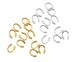 U Pick 100pc/200pc Wire Guard Thread Protector Loop Guardian Silver/Gold (Hole 0.5m/1.5mm) for Necklace Bracelet Anklet Charm Jewelry Making 