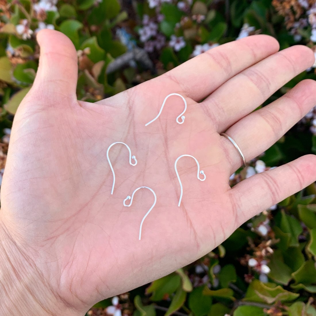 20pcs/lot Stainless Steel Earring Hooks Bar Tube Stud Earrings Ear Wires  Connector For DIY Earrings Jewelry Making Findings