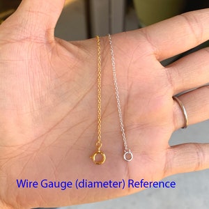 Pick 1pc Real 925 Sterling Silver Chain Extender Thin Dainty 2 3 4 5 6" Hypoallergenic Chain Extension for Necklace Anklet Bracelet Jewelry image 5