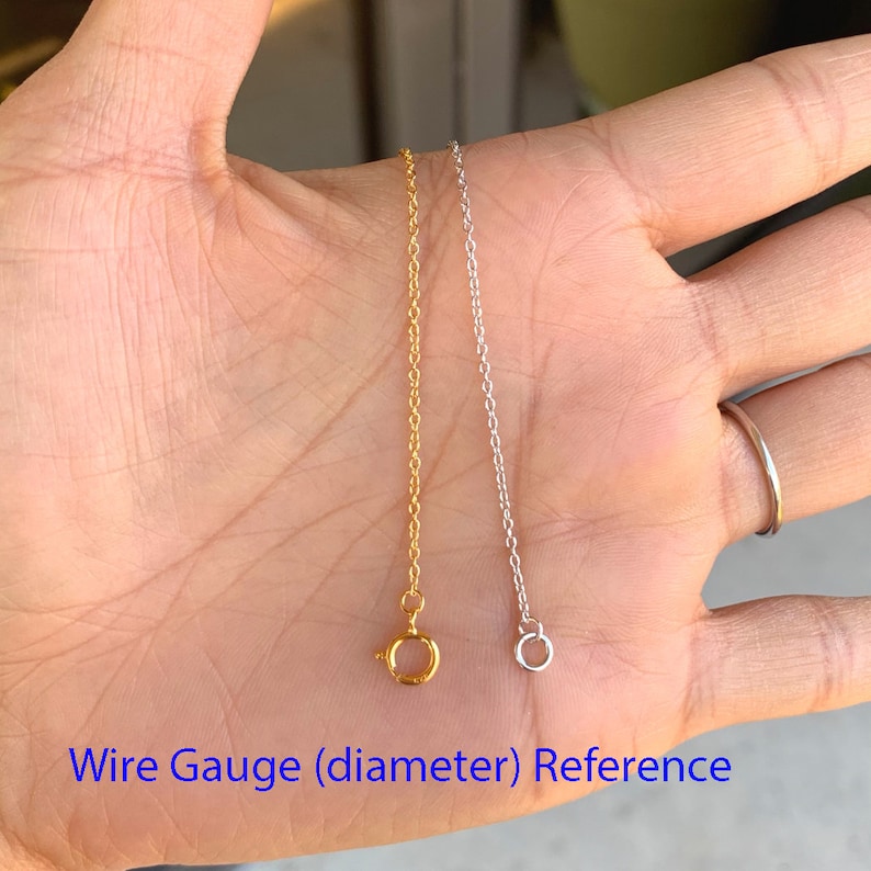 Pick 1pc Real 925 Sterling Silver Chain Extender Thin Dainty 2 3 4 5 6" Hypoallergenic Chain Extension for Necklace Anklet Bracelet Jewelry image 5