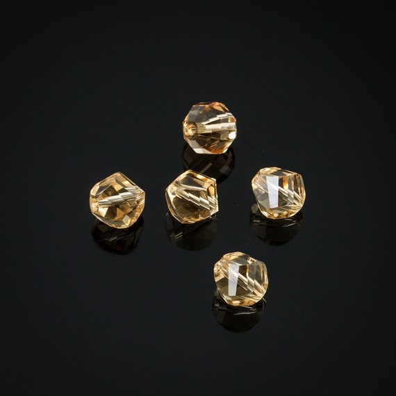 U Pick 100pcs Authentic Preciosa 6mm Bicone Crystal Bead perfect  Alternative to Swarovski Crystals 5301/5328 for Jewelry Charm Craft Making  